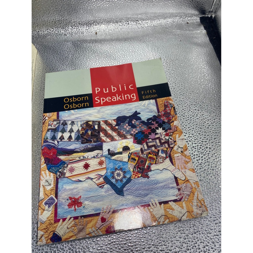 Public Speaking 5th Edition Osborn Osborn Houghton Mifflin Textbook 0395960088‎